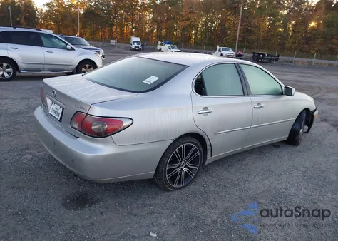 2004 Lexus Es 330 z USA, uszkodzony, nr VIN JTHBA30G440005081